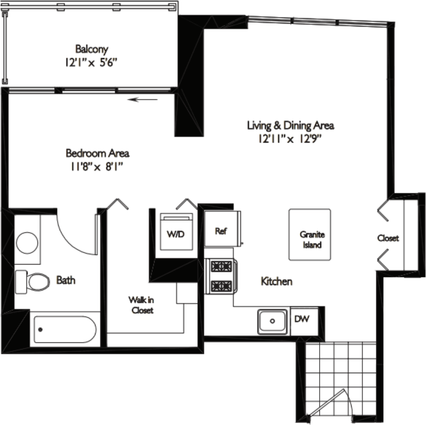 260 E South Water St #1B - Photo 4 of 10