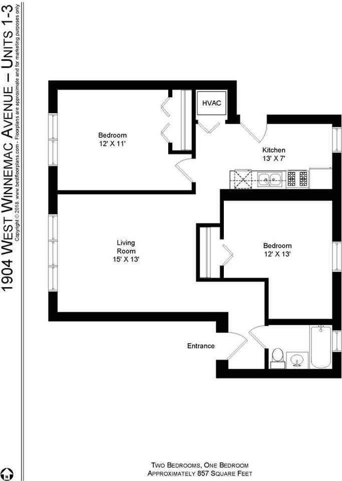 1904 W Winnemac Ave #1 - Photo 7 of 9