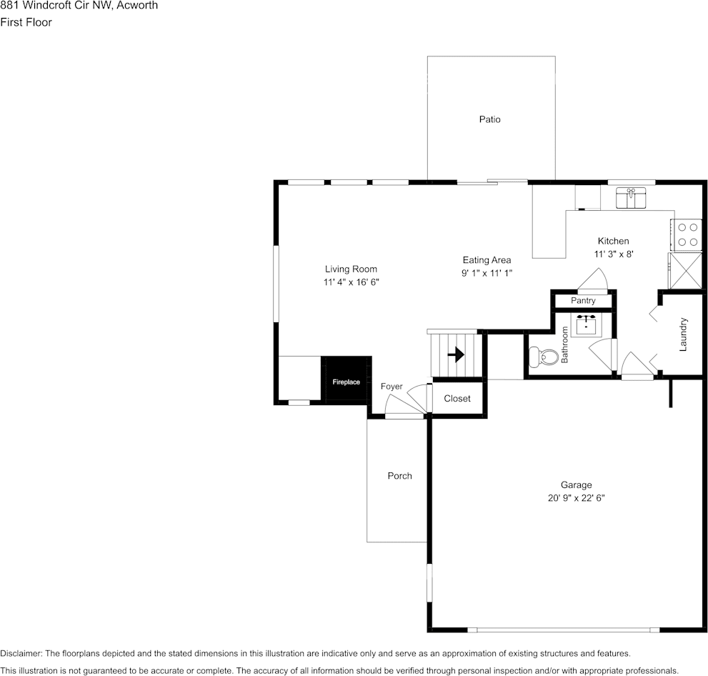 881 Windcroft Cir Nw - Photo 2 of 20