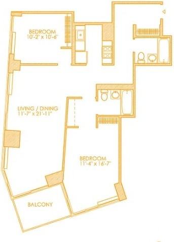 510 W 38th St #28E - Photo 3 of 12