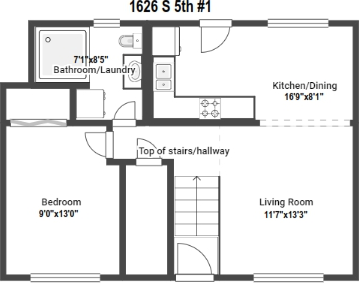 1626 S 5th St W #1 - Photo 6 of 8