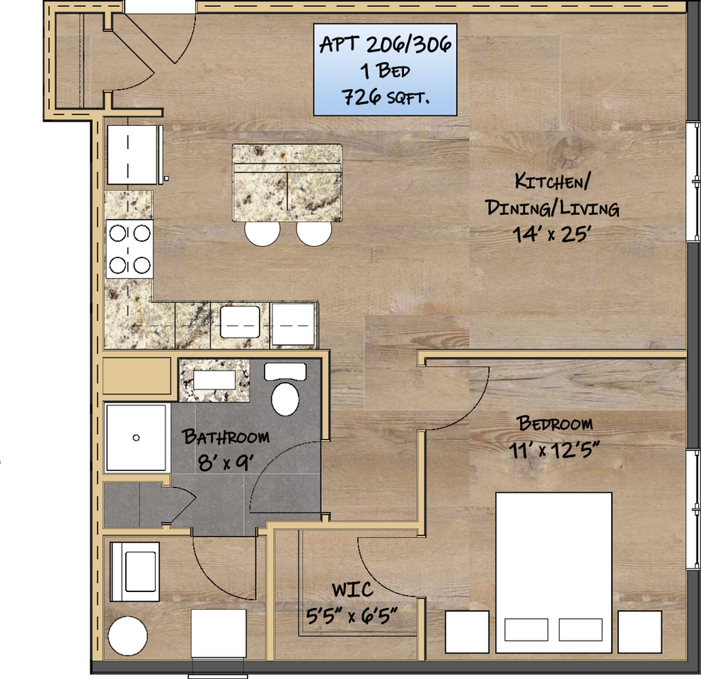 1040 1040 Broadway - 206 #206 - Photo 2 of 13