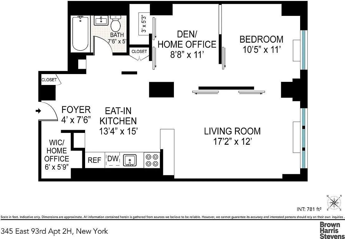 345 E 93rd St #2H - Photo 5 of 6