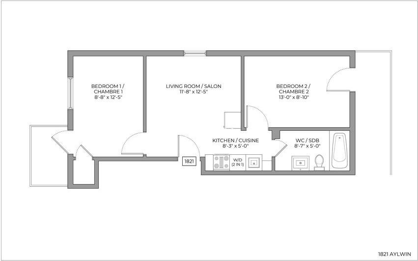 1823 Rue Aylwin #1823 - Photo 5 of 6