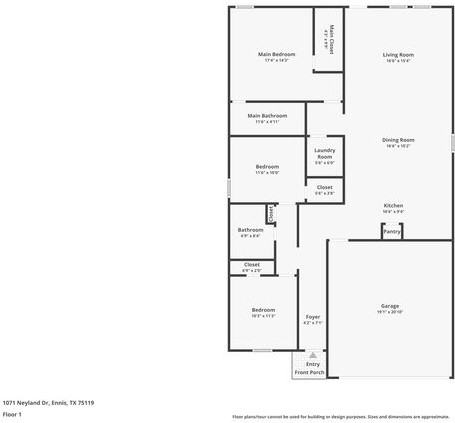 1071 Neyland Dr - Photo 2 of 16