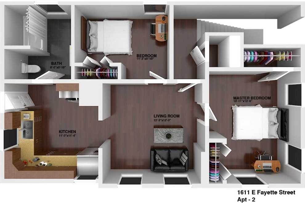 1611 E Fayette St #2RM1 - Photo 2 of 13