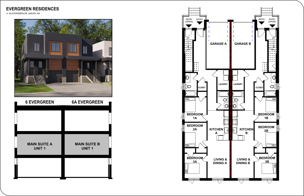 6A 6a Evergreen Driveunit 1 #1 - Photo 3 of 5