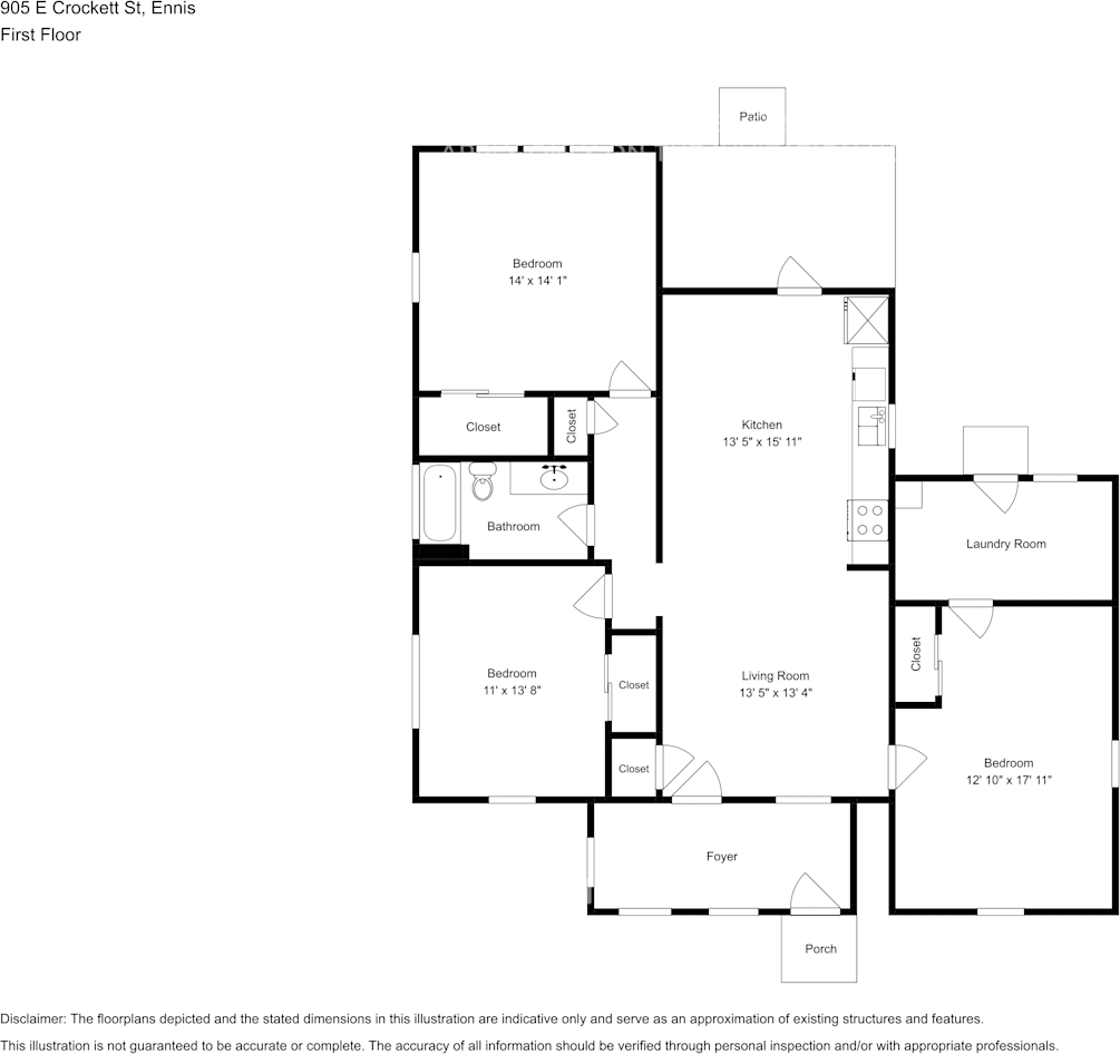 905 E Crockett St - Photo 2 of 17