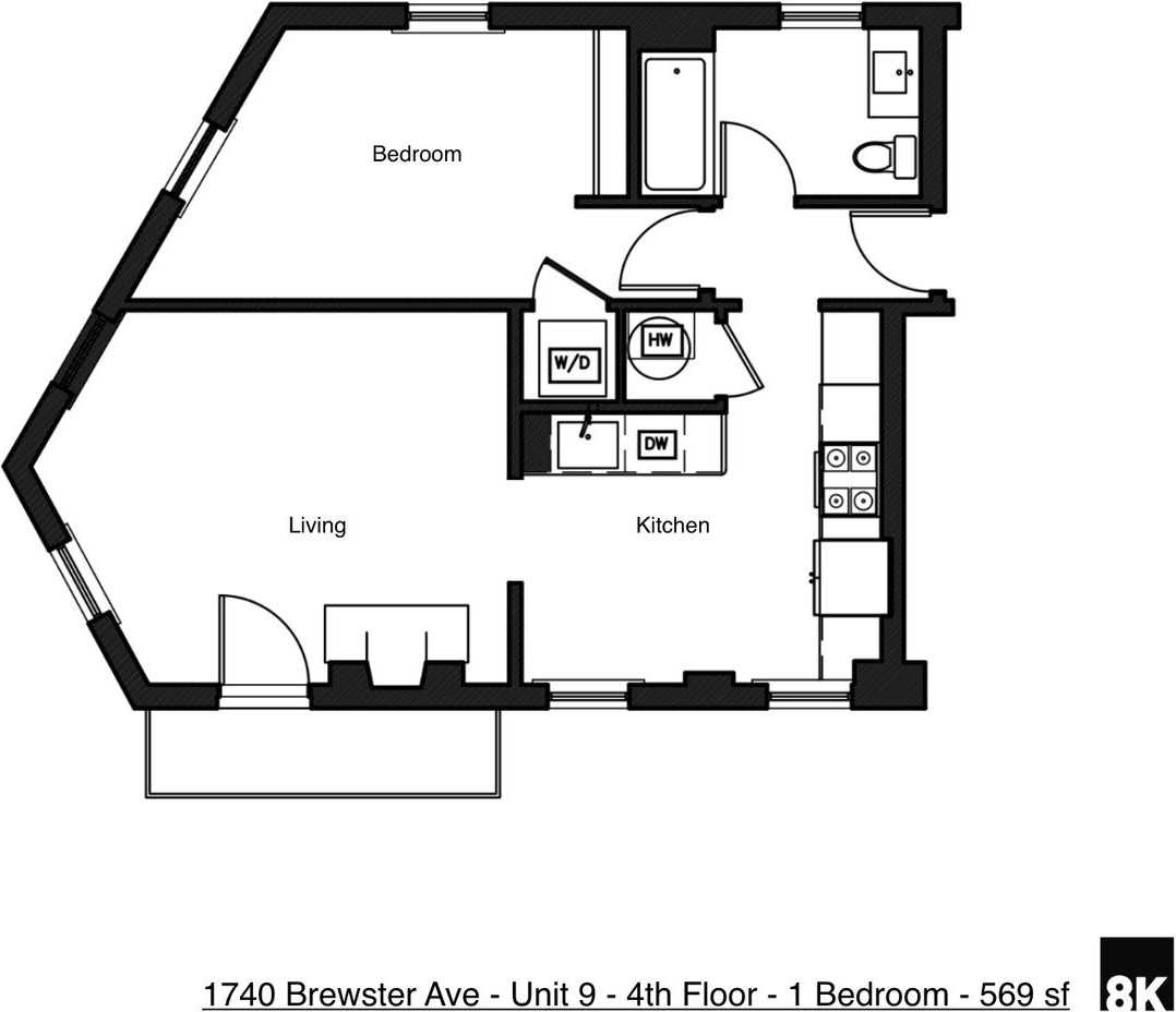 1740 Brewster Ave #9 - Photo 4 of 13