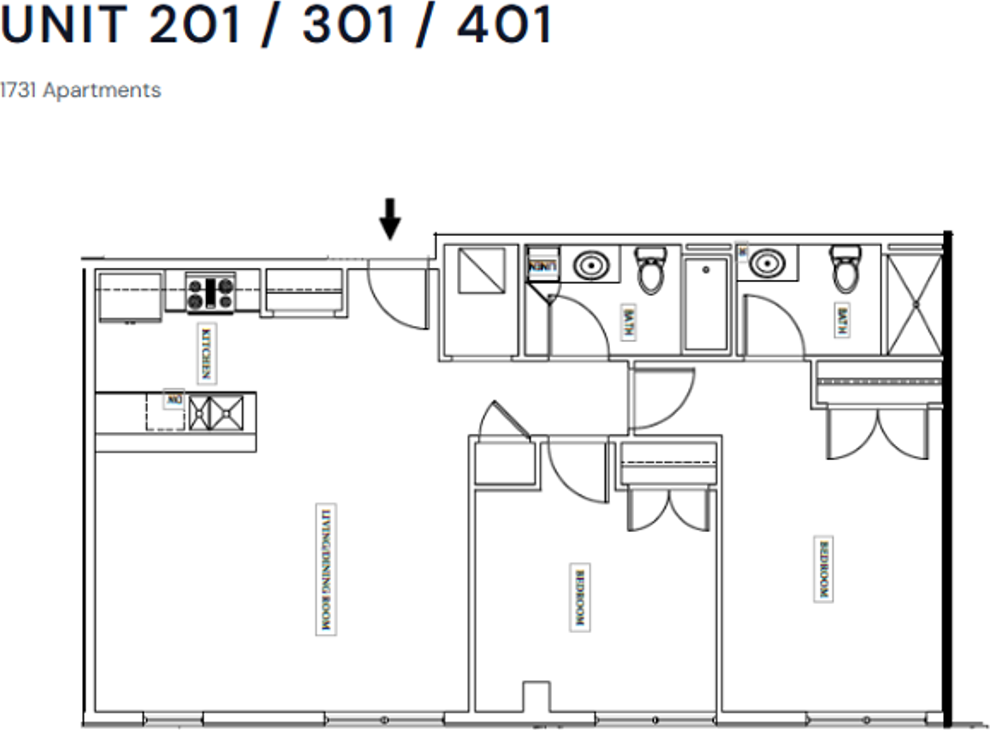 New Construction Apartments in Graduate Hospital | 1731 Washington - Photo 4 of 5