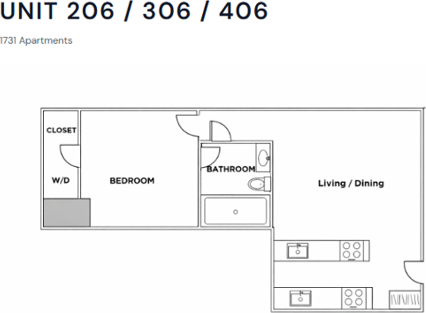 New Construction Apartments in Graduate Hospital | 1731 Washington - Photo 5 of 5