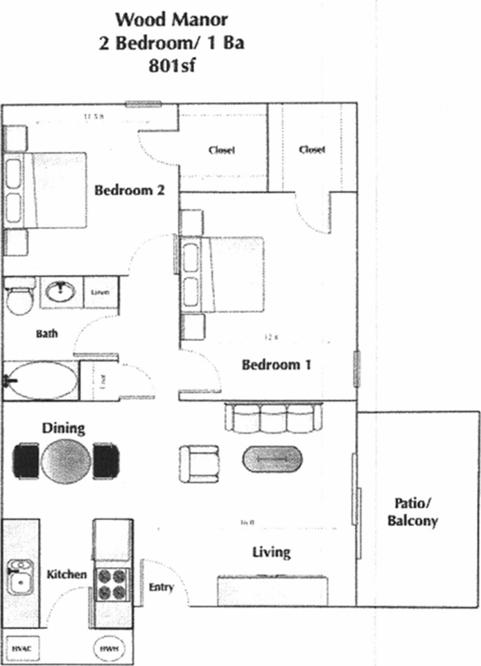 Wood Manor Apartments - Photo 2 of 6