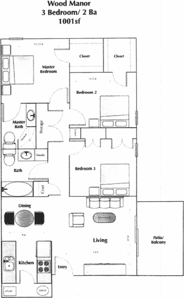 Wood Manor Apartments - Photo 3 of 6