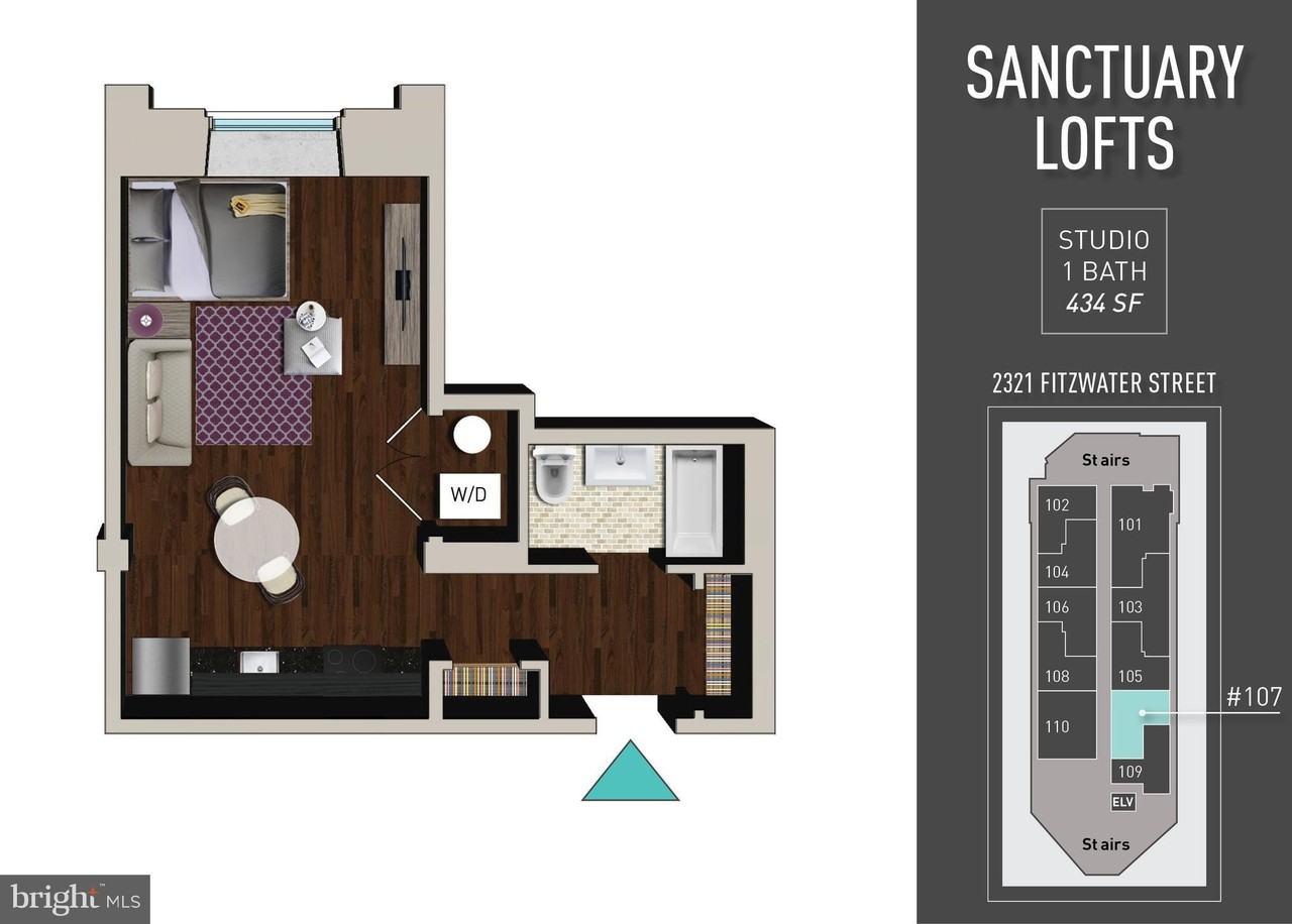 2321 Fitzwater St Apt 107 #107 - Photo 3 of 34