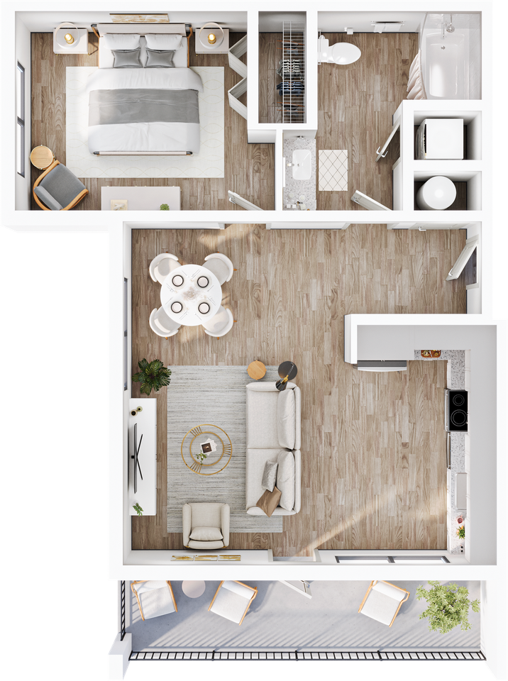 Flats at Southside Gardens - Photo 5 of 6