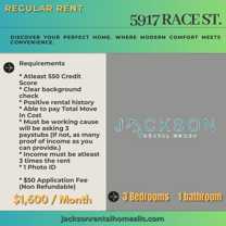 5917 Race St - Photo 1 of 1