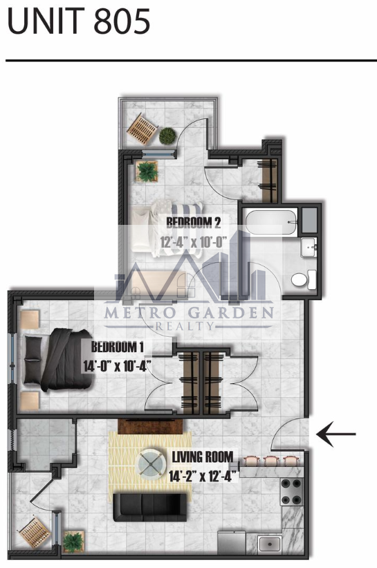 177-30 Wexford Terrace #805PH - Photo 7 of 7