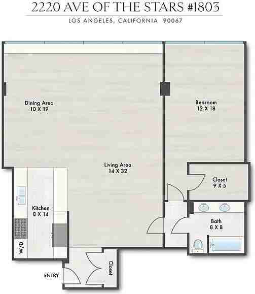 2220 Avenue Of The Stars #1803 - Photo 4 of 19