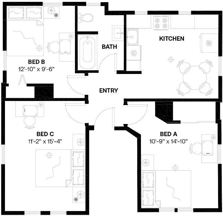 Calumet St #1 - Photo 3 of 13