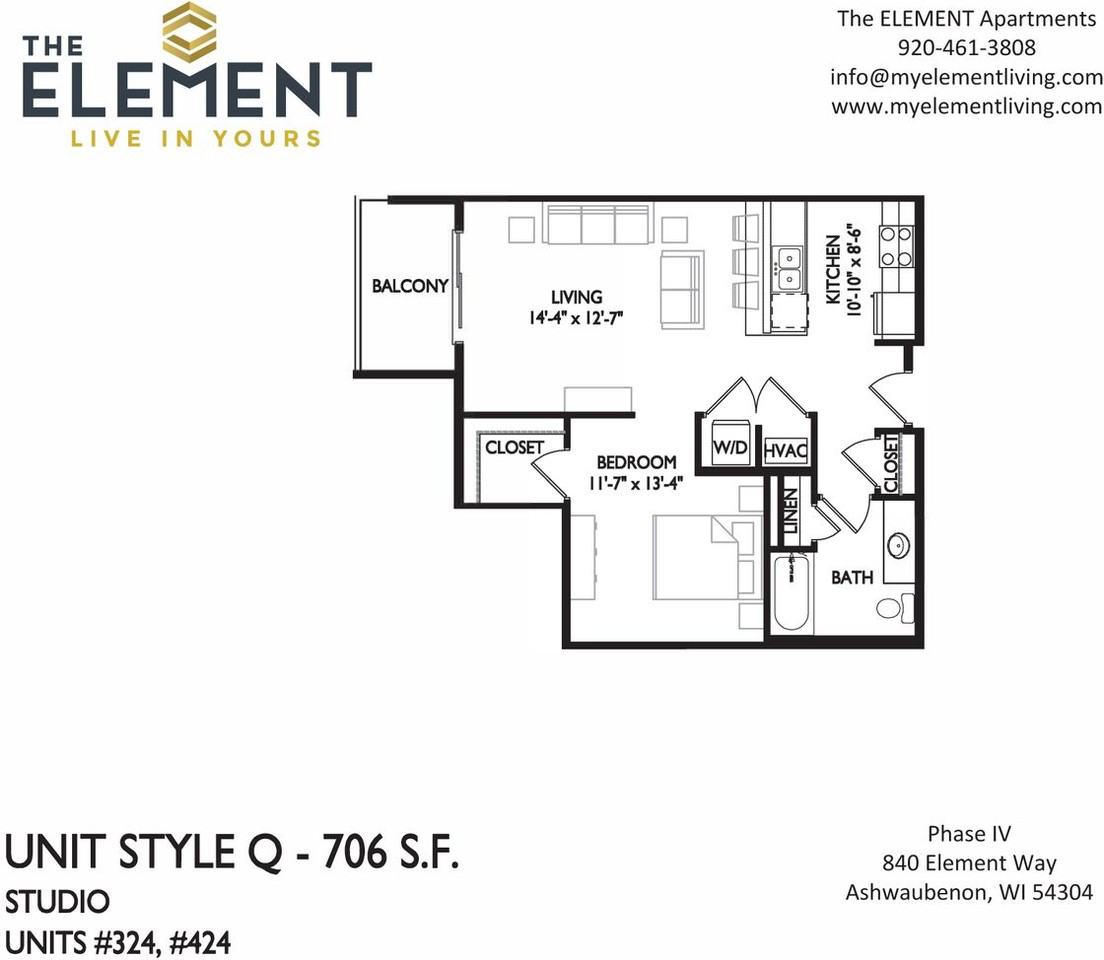 ELEMENT Apartments IV - Photo 6 of 7