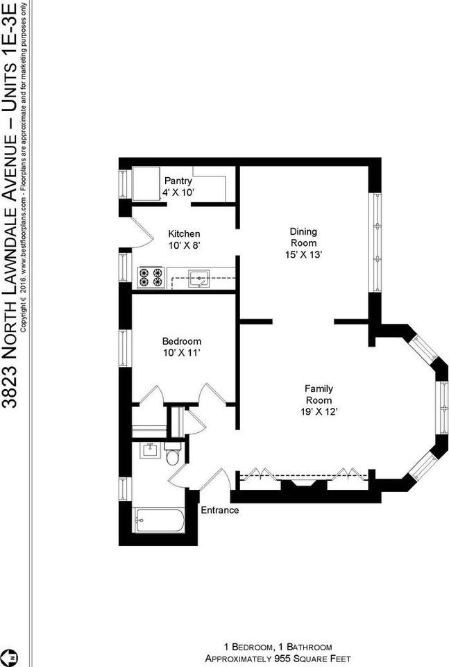 3823 N Lawndale Ave #1E - Photo 5 of 9