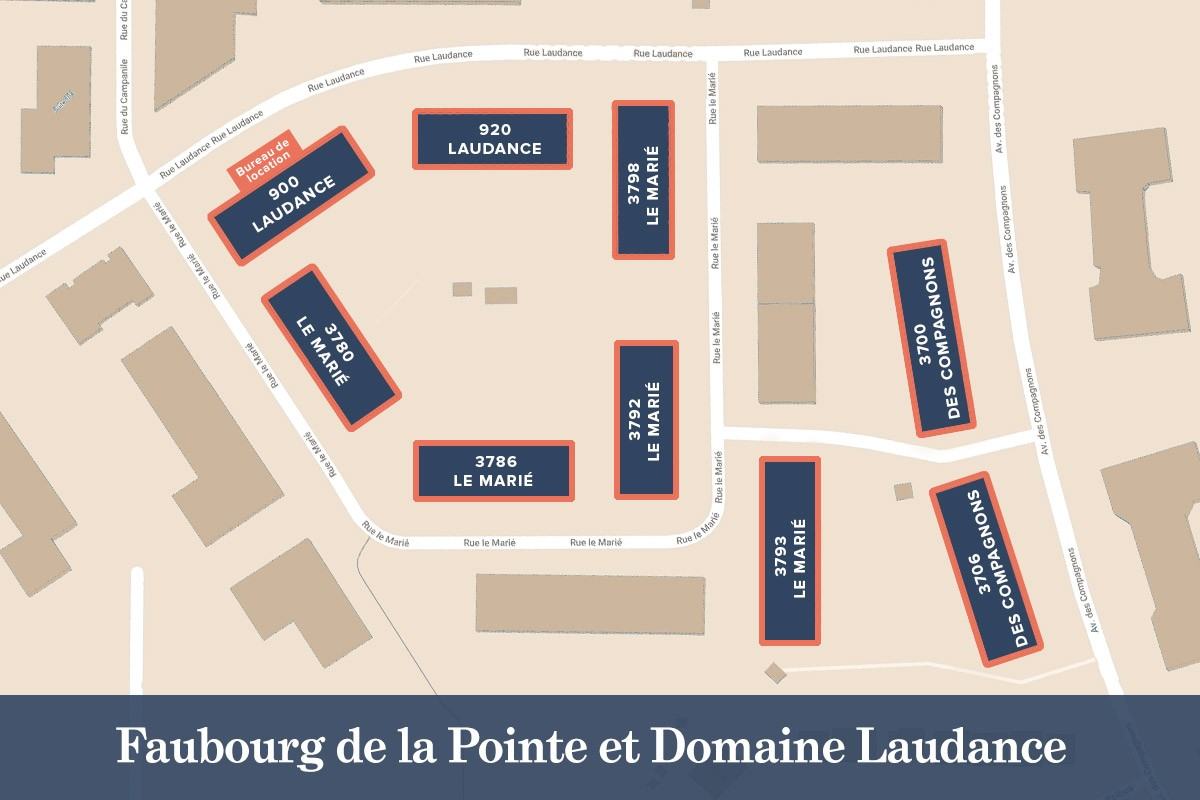 Faubourg de la Pointe and Domaine Laudance Apartments - Photo 4 of 12