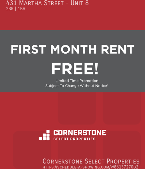 431 Martha St #8
