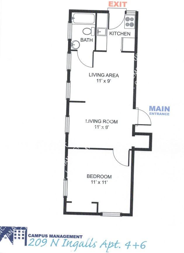 209 N Ingalls St #6 - Photo 2 of 2