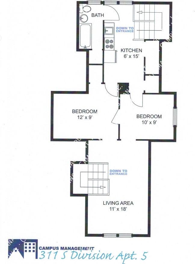 311 S Division St #5 - Photo 2 of 2