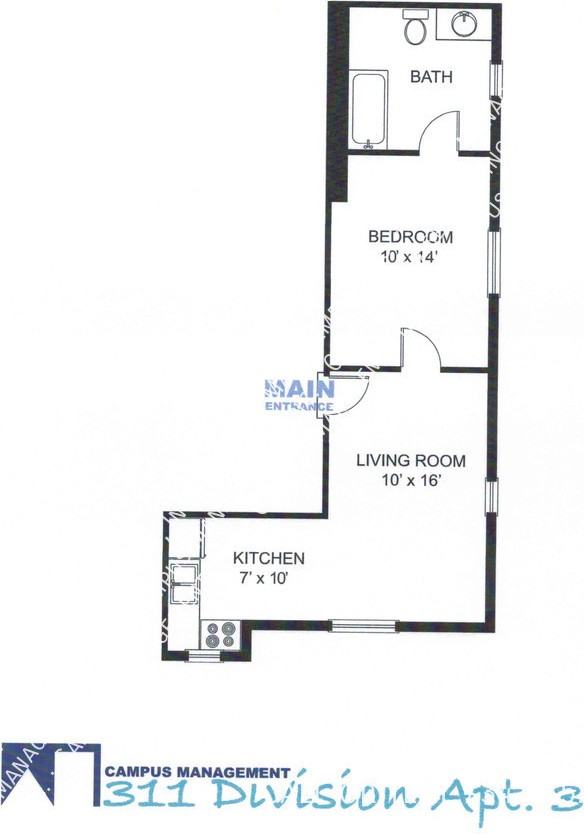 311 S Division St #3 - Photo 2 of 2