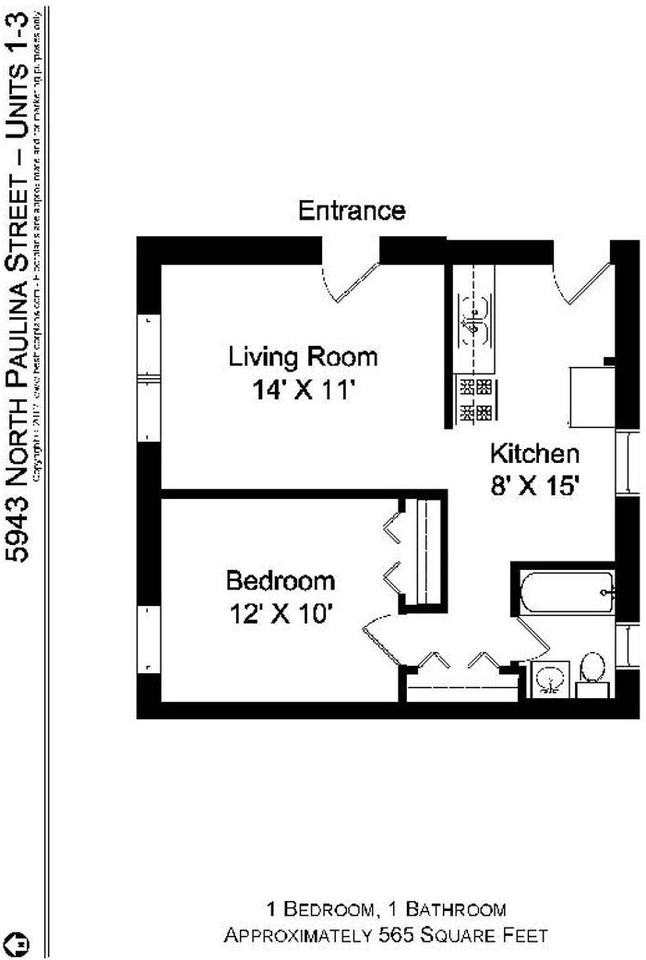 5943 N Paulina St #3 - Photo 5 of 6