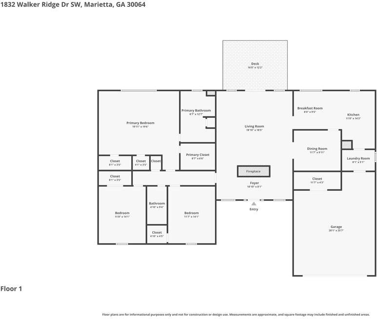 1832 Walker Ridge Dr Sw - Photo 2 of 16