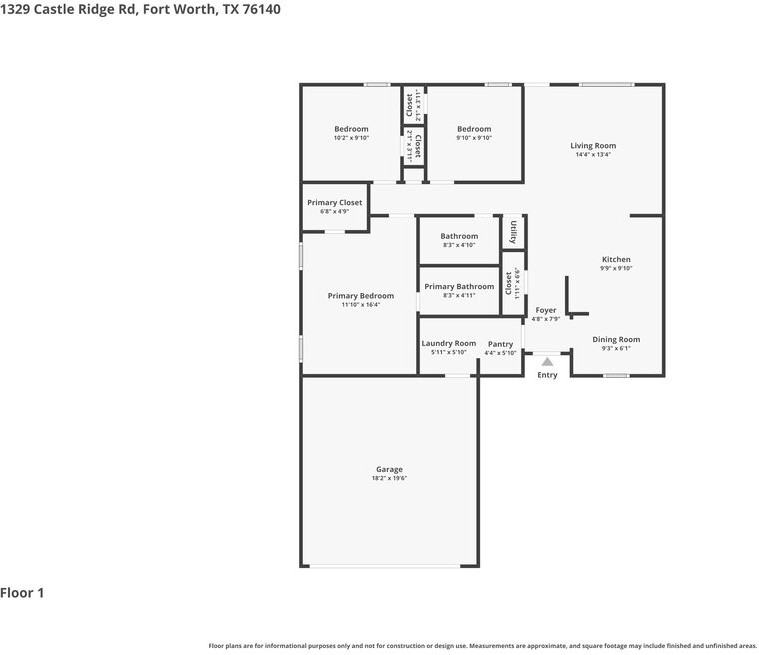 1329 Castle Ridge Rd - Photo 2 of 16