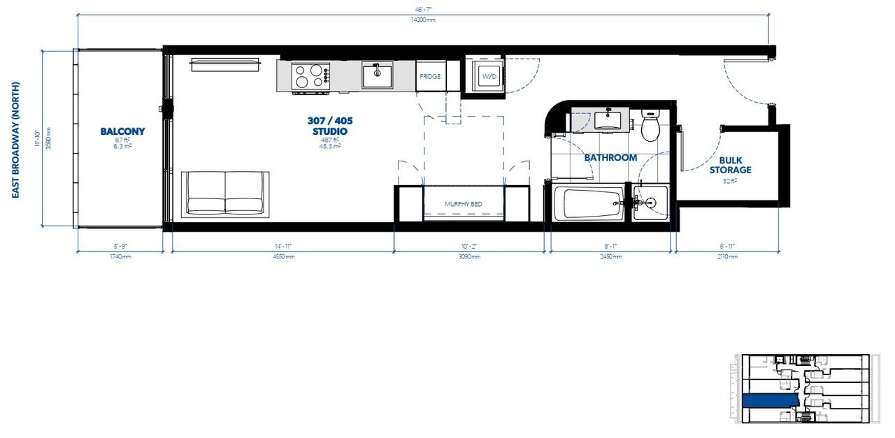 550 East Broadway #307 - Photo 7 of 11