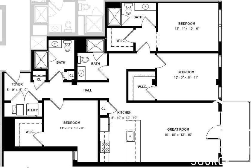 1539 N Wells St #3 - Photo 6 of 7