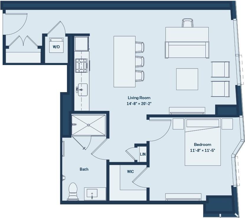455 E Waterside Dr #1507