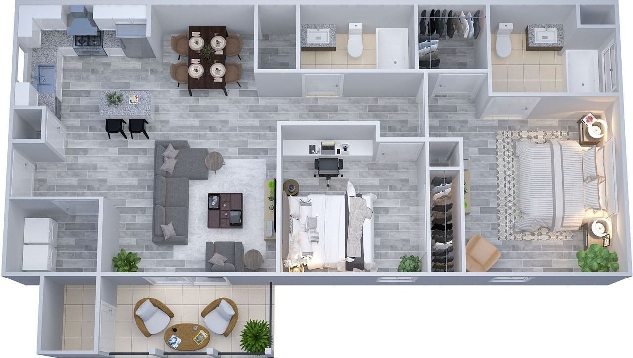 Colonial Gardens | Modern New Construction 2 Bed 2 Bath - Photo 2 of 13