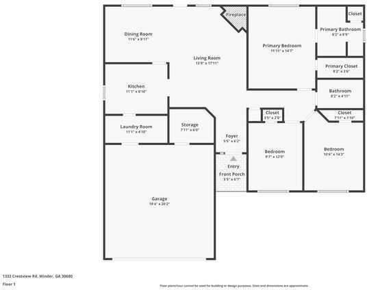 1332 Crestview Rd - Photo 2 of 20