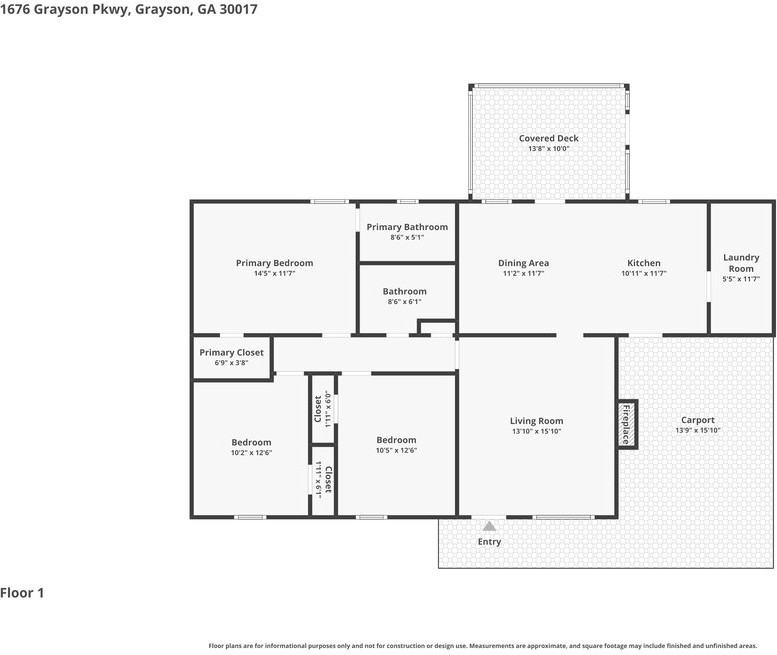 1676 Grayson Pkwy - Photo 2 of 16