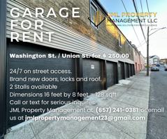 featured image of 321 Union St. Garage Washtington St.