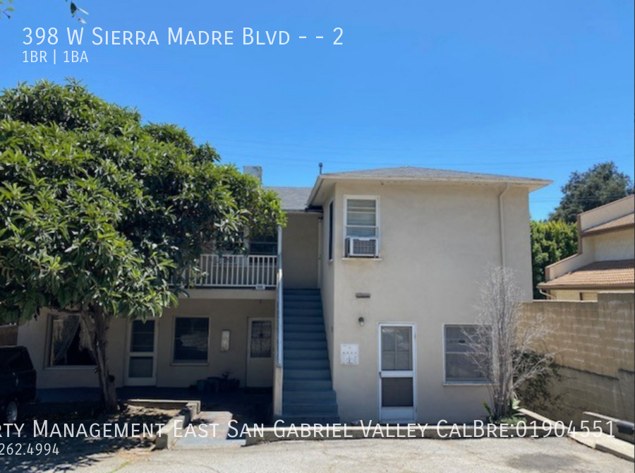 398 W Sierra Madre Blvd #2