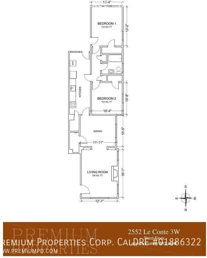 2552 Le Conte Ave #3W - Photo 3 of 29