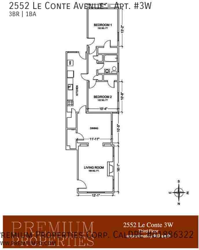 2552 Le Conte Ave #3W - Photo 4 of 29