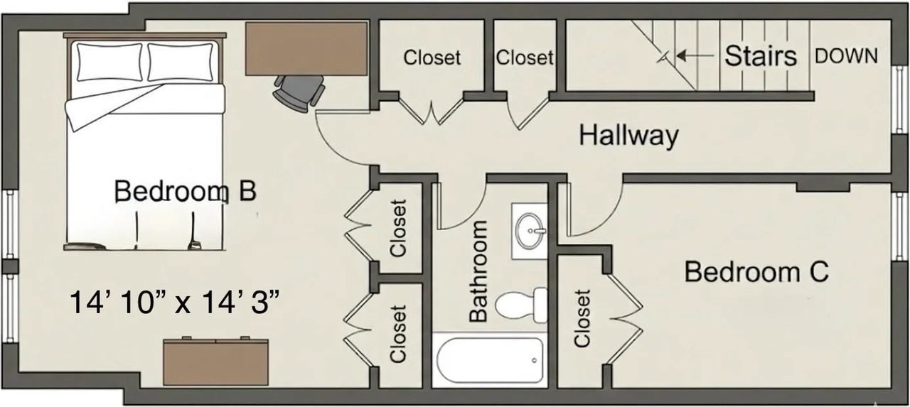 1223 Harvard St Nw #A - Photo 2 of 12