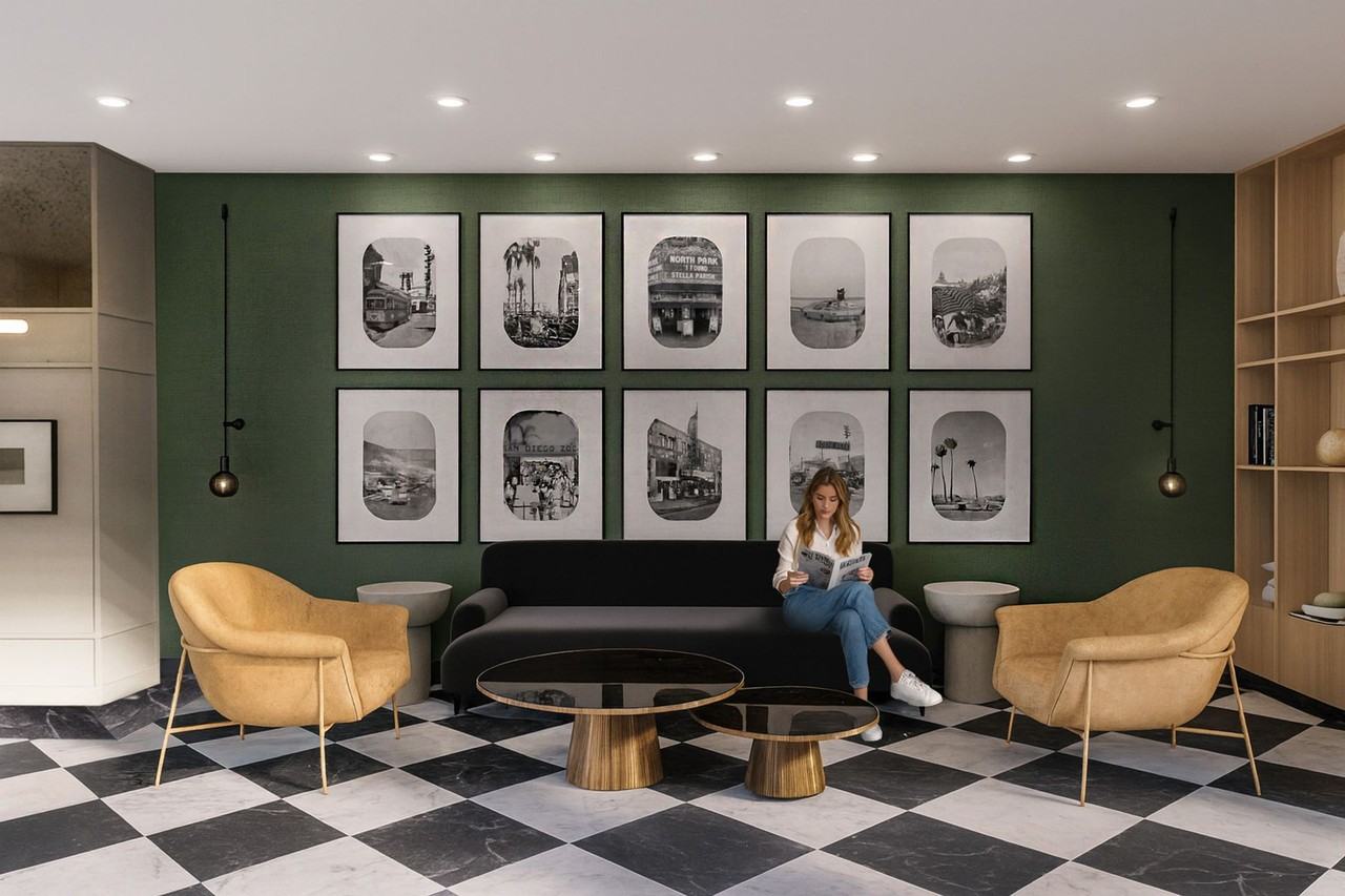 Brickhouse North Park — Boutique Living with Rooftop Views, Curated Amenities, and Expansive Outdoor Living Space - Photo 3 of 10