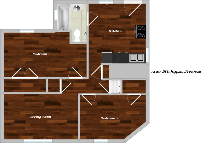 1490 Michigan Ave - Photo 3 of 13