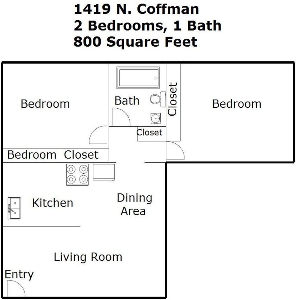 1419 Coffman Street - Photo 6 of 6