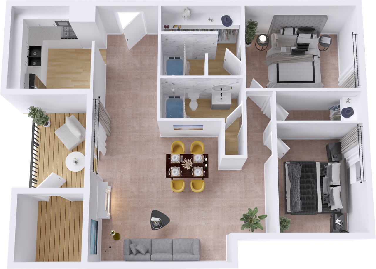 Villas of Oak Creste - Photo 7 of 10