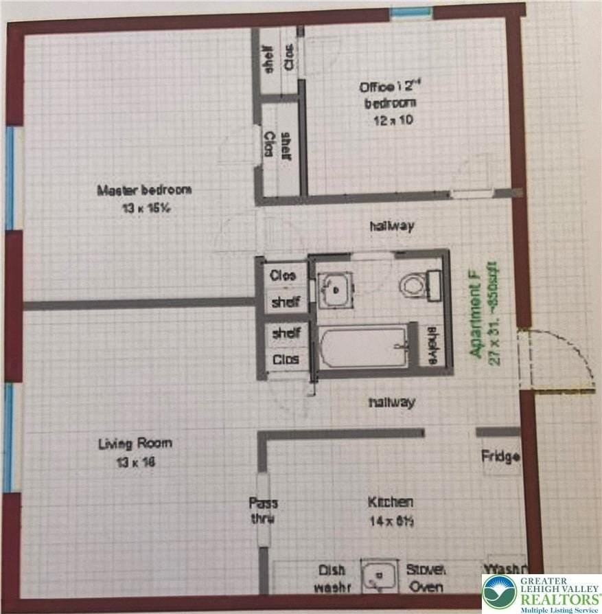 606 W Broad St #F - Photo 4 of 22