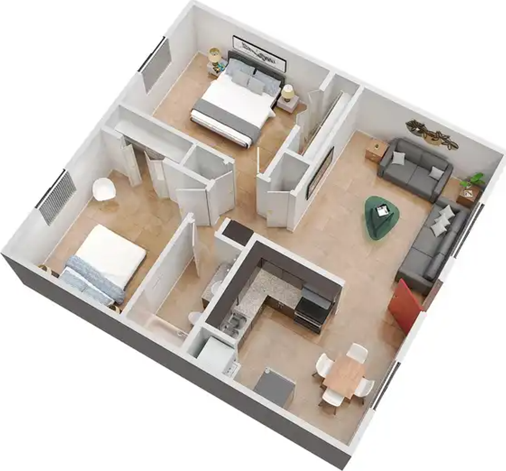 Level On 17th Apartments - Photo 2 of 3